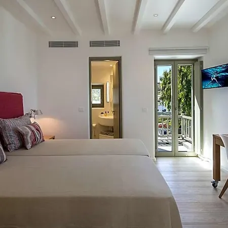 Agia Anna Sleeps 13 With Pool And Air Con וילה Agia Anna (Mykonos)