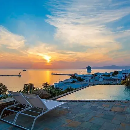 Agia Anna Sleeps 13 With Pool And Air Con וילה Agia Anna (Mykonos)