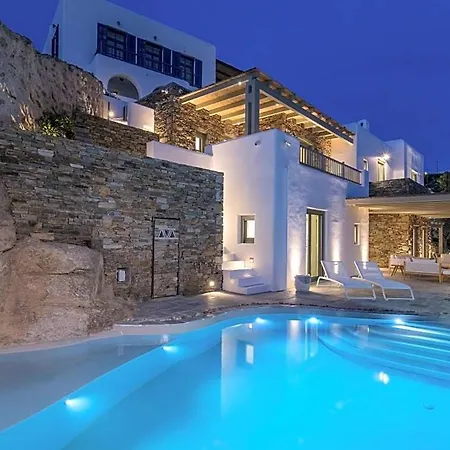 别墅 Agia Anna Sleeps 13 With Pool And Air Con Agia Anna (Mykonos)