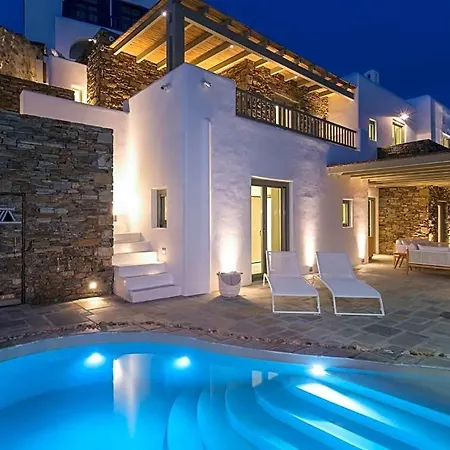 别墅 Agia Anna Sleeps 13 With Pool And Air Con